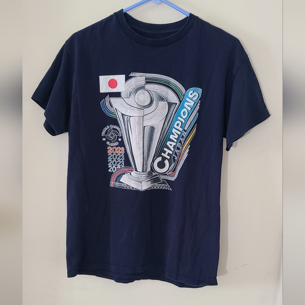 2023 World Baseball Classic Championship TShirt Japan Shohei Ohtani Small